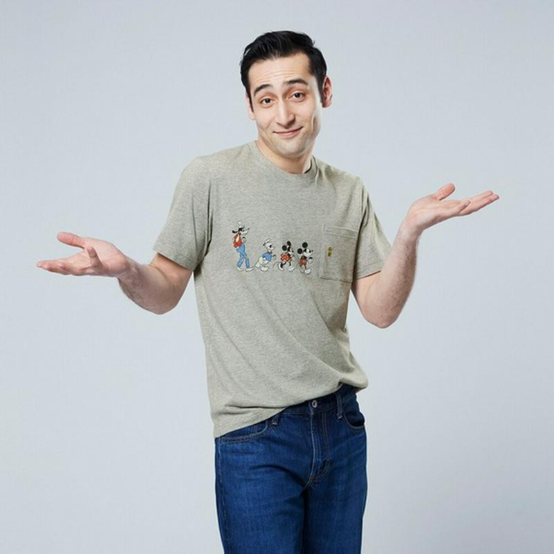 ミッキー アート UT 長場雄（グラフィックTシャツ・半袖）