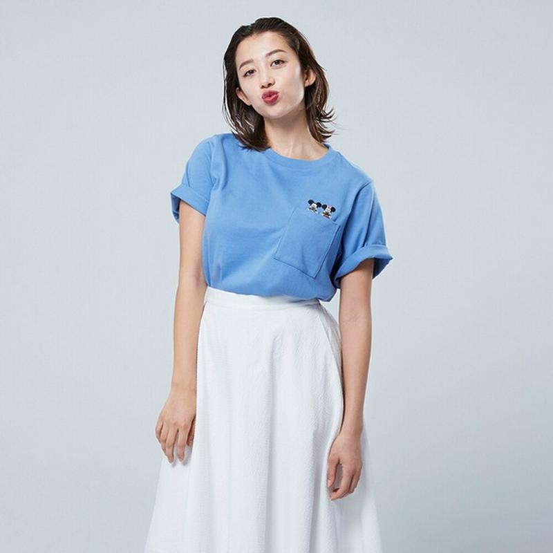 ミッキー アート UT ジュヌビエーブ・ゴクレール（グラフィックTシャツ・半袖）