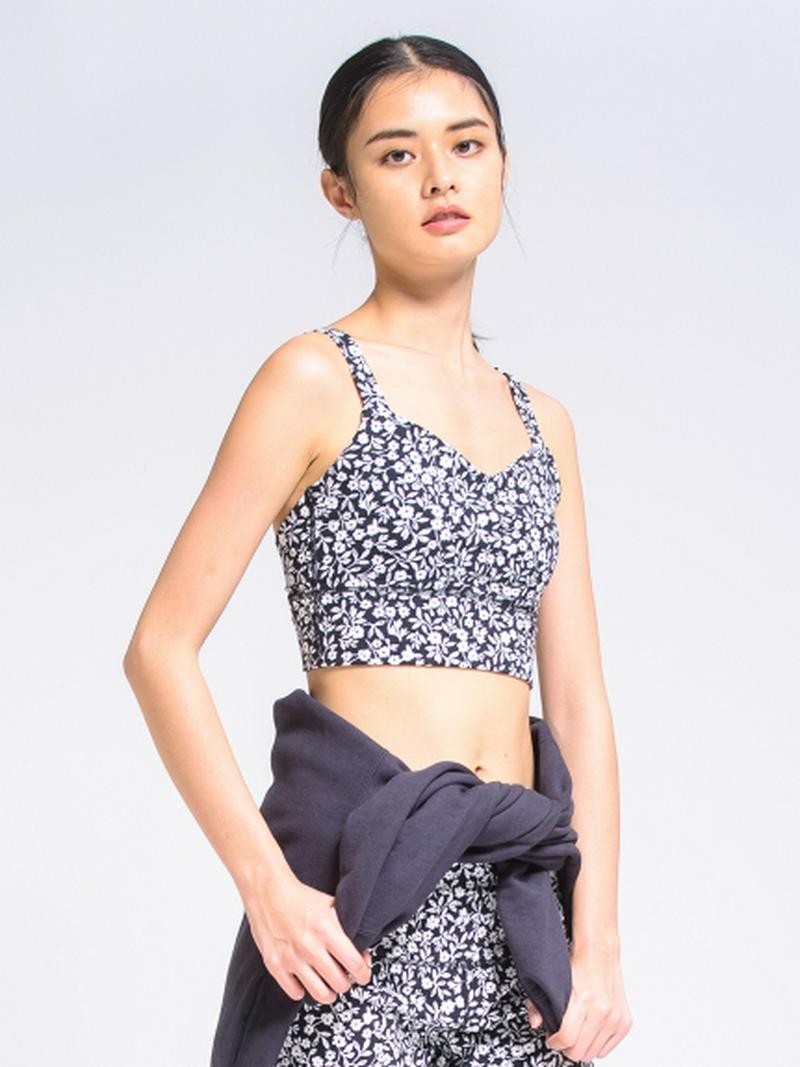 【emmi yoga】タイルパターンブラトップ