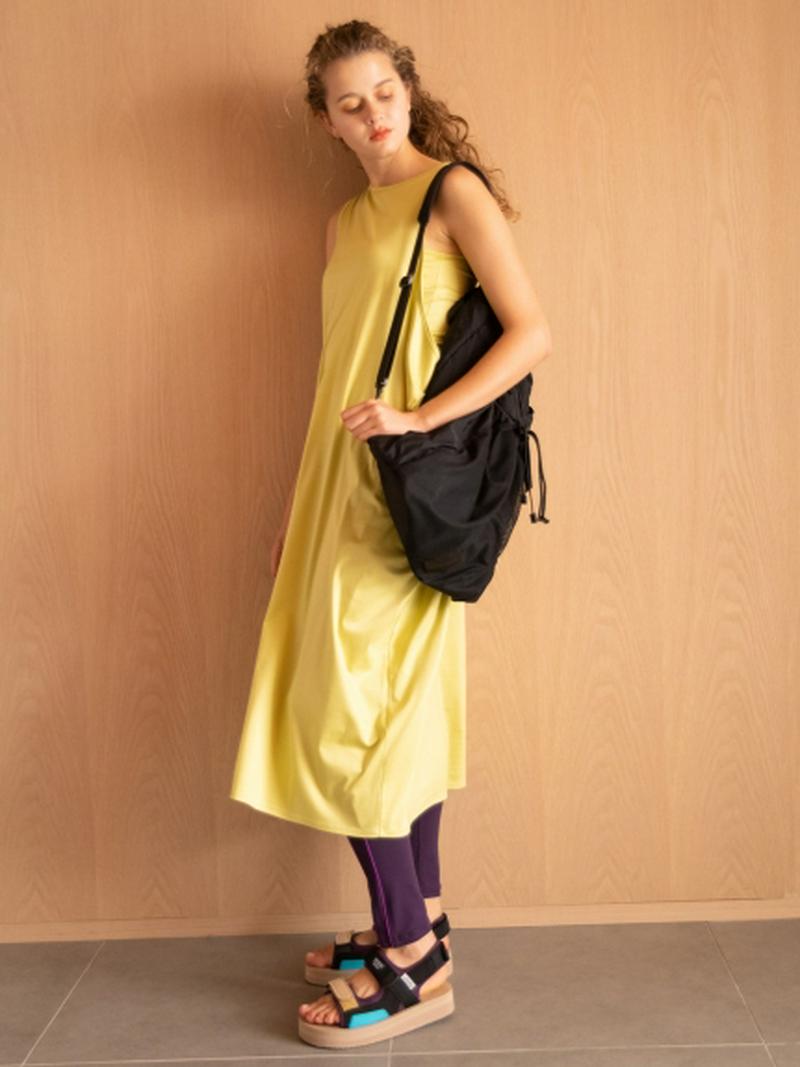 【emmi yoga】レイヤードカットワンピース