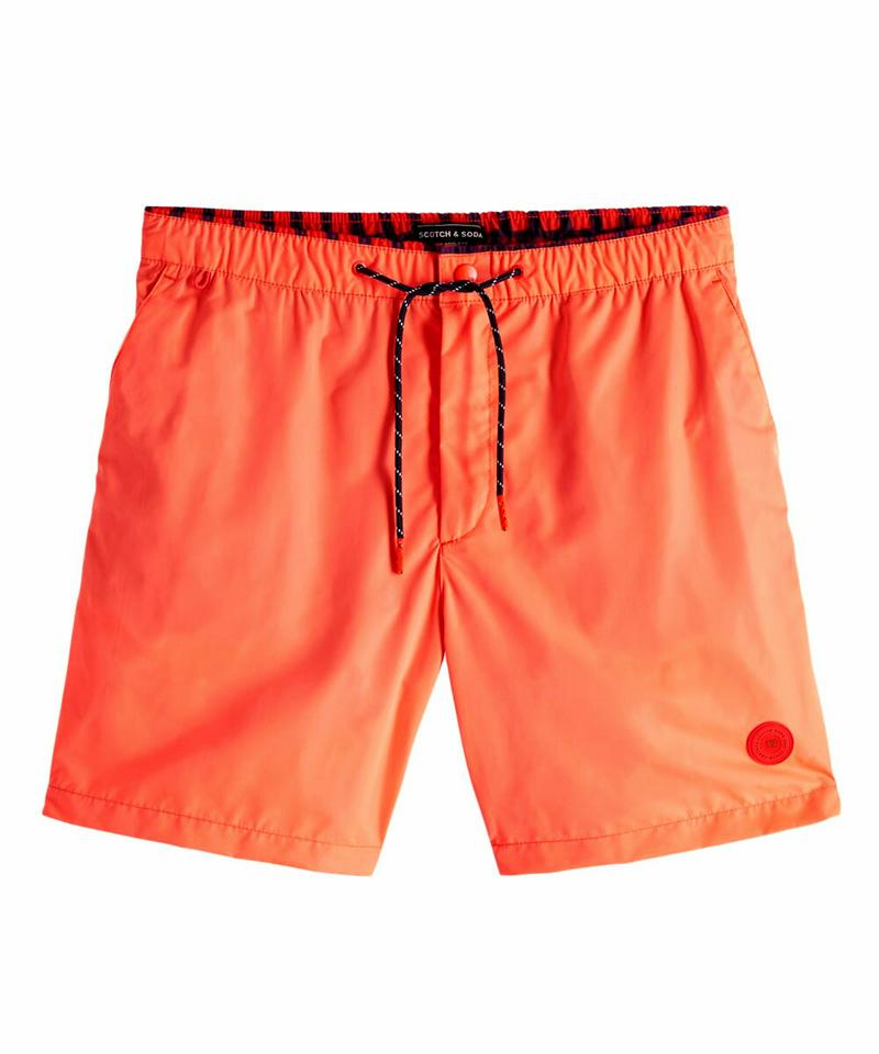 メール便OK スコッチ&ソーダ 水着 SCOTCH&SODA Classic Swim Shorts 蛍光オレンジ 292-78