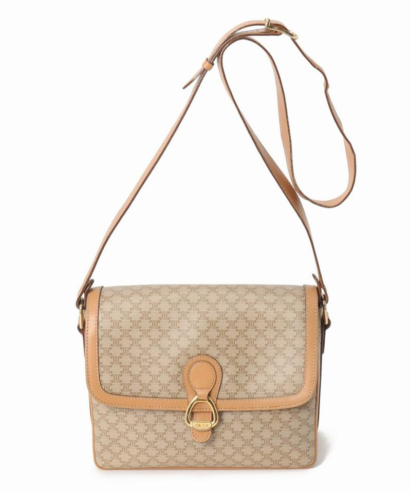 VINTAGE CELINE マカダムショルダーバッグ