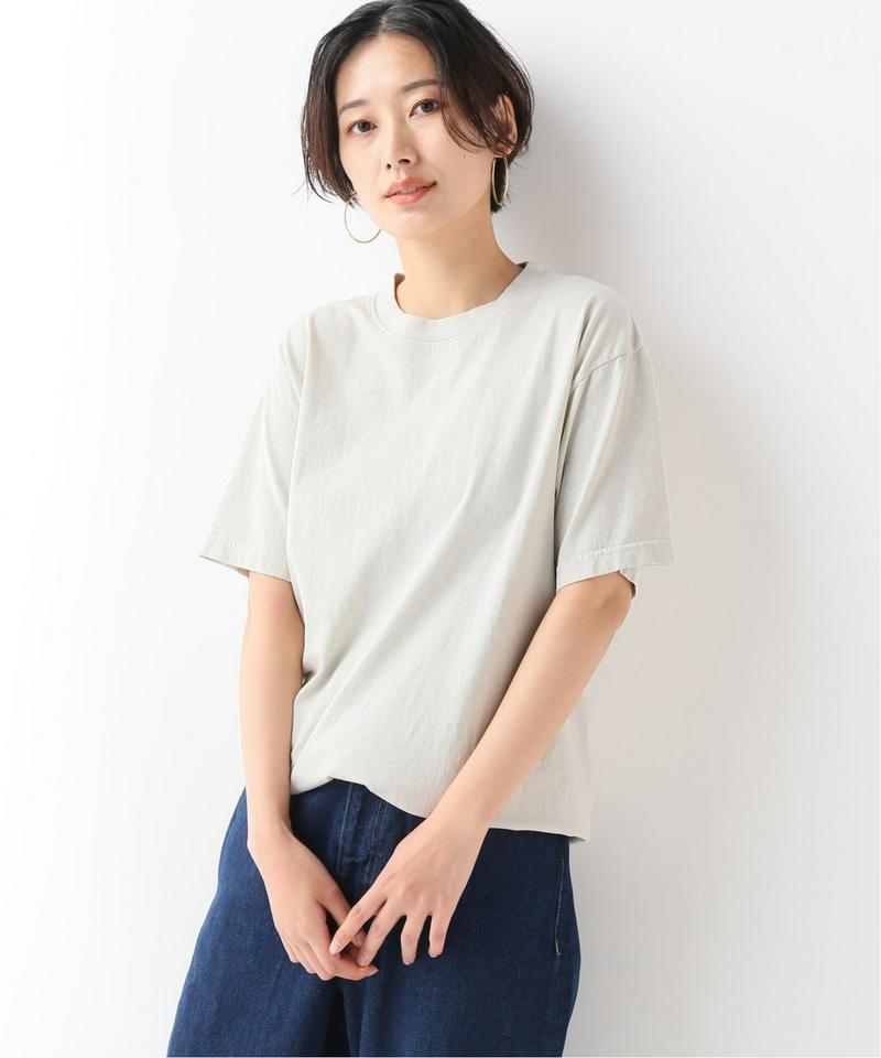 【LA APPAREL / ロサンゼルスアパレル】 6.5oz Garment Dye C/N T：Tシャツ◆（JOURNAL STANDARD relume）