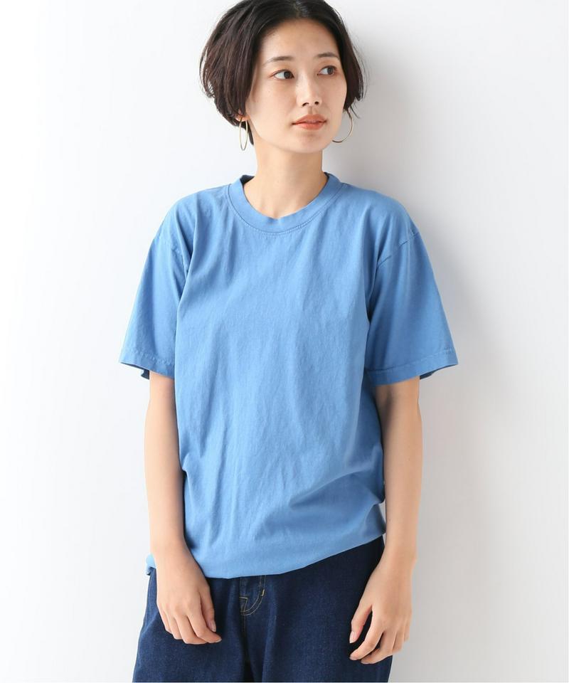 【LA APPAREL / ロサンゼルスアパレル】 6.5oz Garment Dye C/N T：Tシャツ◆（JOURNAL STANDARD relume）