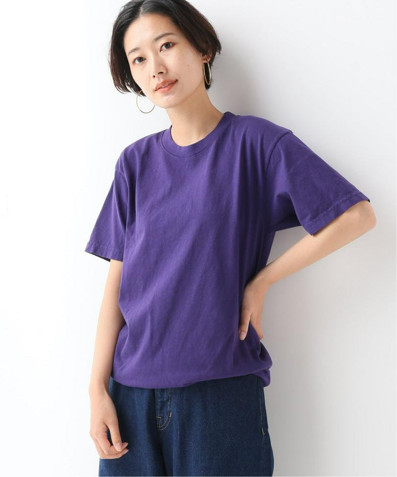 【LA APPAREL / ロサンゼルスアパレル】 6.5oz Garment Dye C/N T：Tシャツ◆（JOURNAL STANDARD relume）