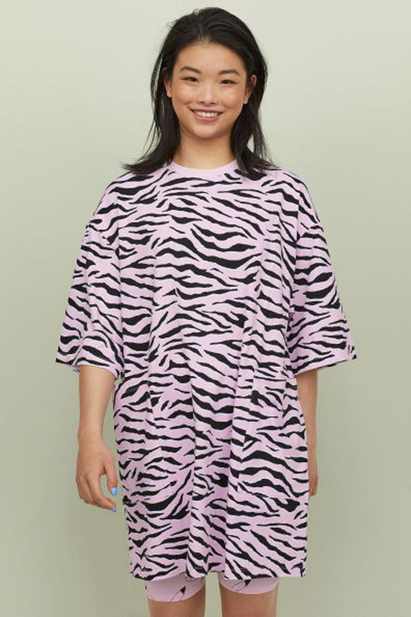 オーバーサイズTシャツワンピース