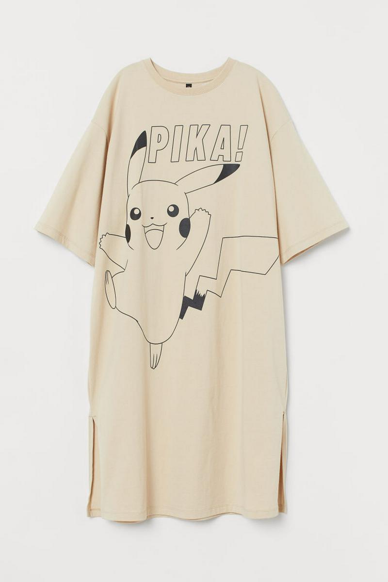 オーバーサイズTシャツワンピース
