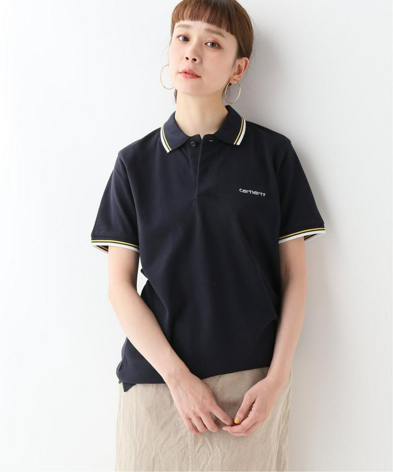 【CARHARTT / カーハート】S/S SCRIPT EMBROIDERY：ポロシャツ