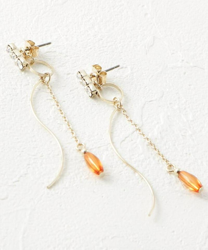 2WAY ビジューピアス