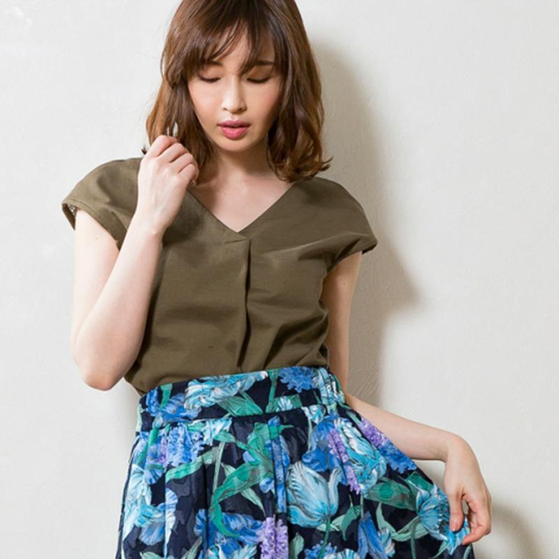 ペイズリードッキングプルオーバー