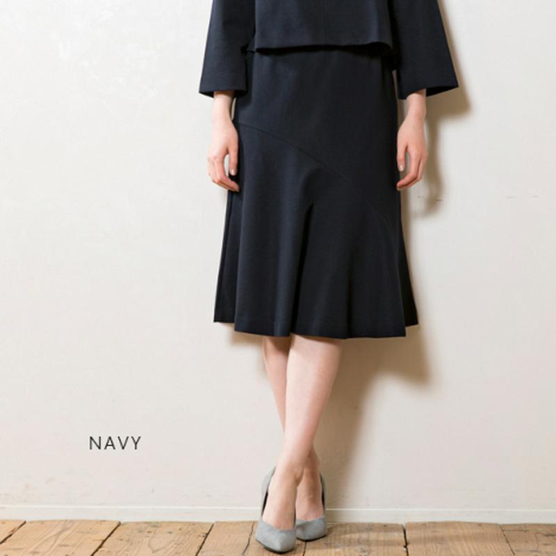 アシンメトリーフレアスカート