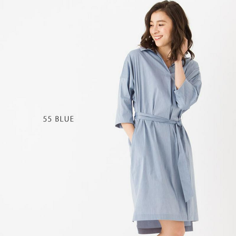 ビッグシャツワンピ