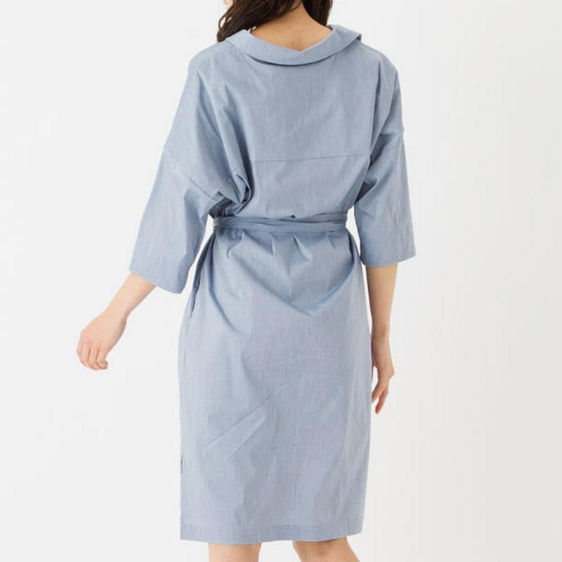 ビッグシャツワンピ