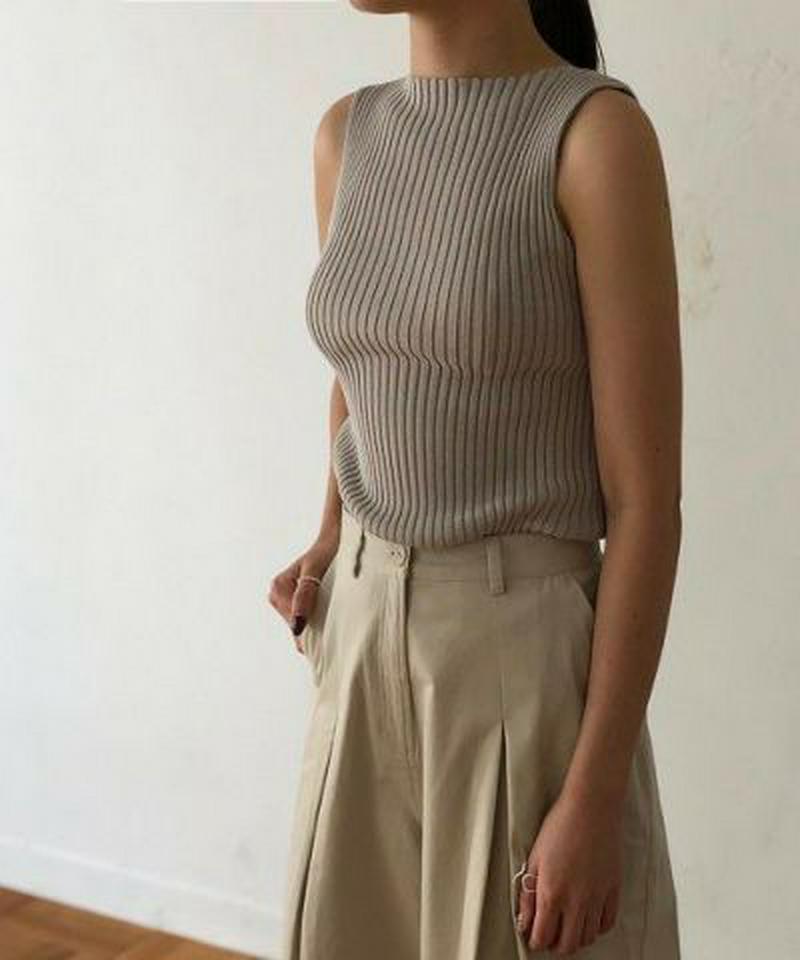TODAYFUL(トゥデイフル)"Boatneck Rib Tanktop"ボートネックリブタンクトップ／11910532