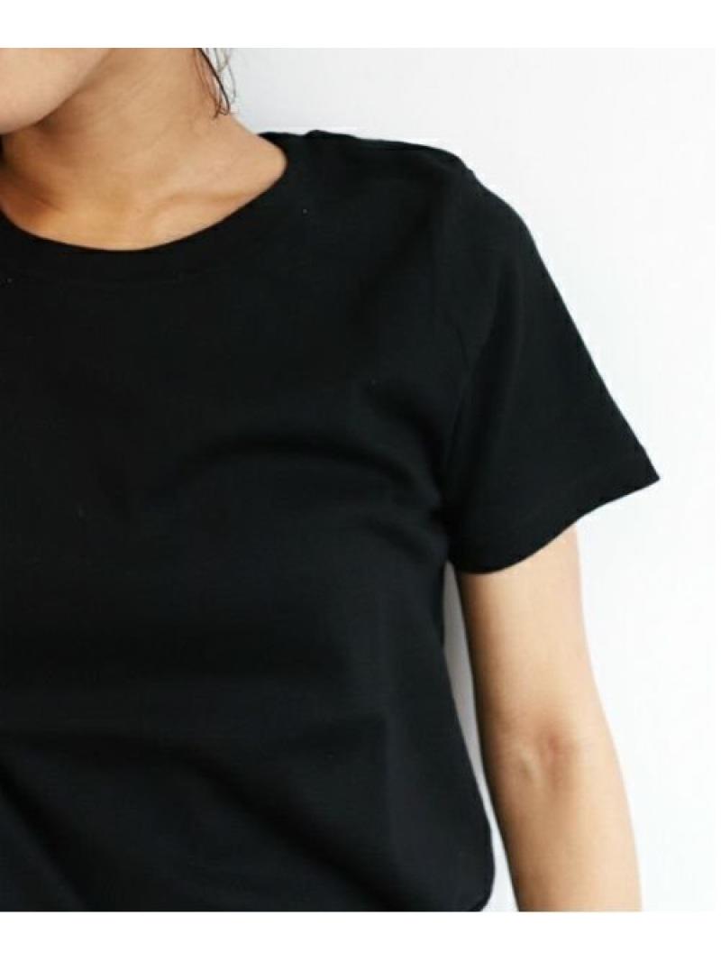 harmonie/harmonie -OrganicCotton-(アルモニ オーガニックコットン)クルーネック無地半袖Tシャツ