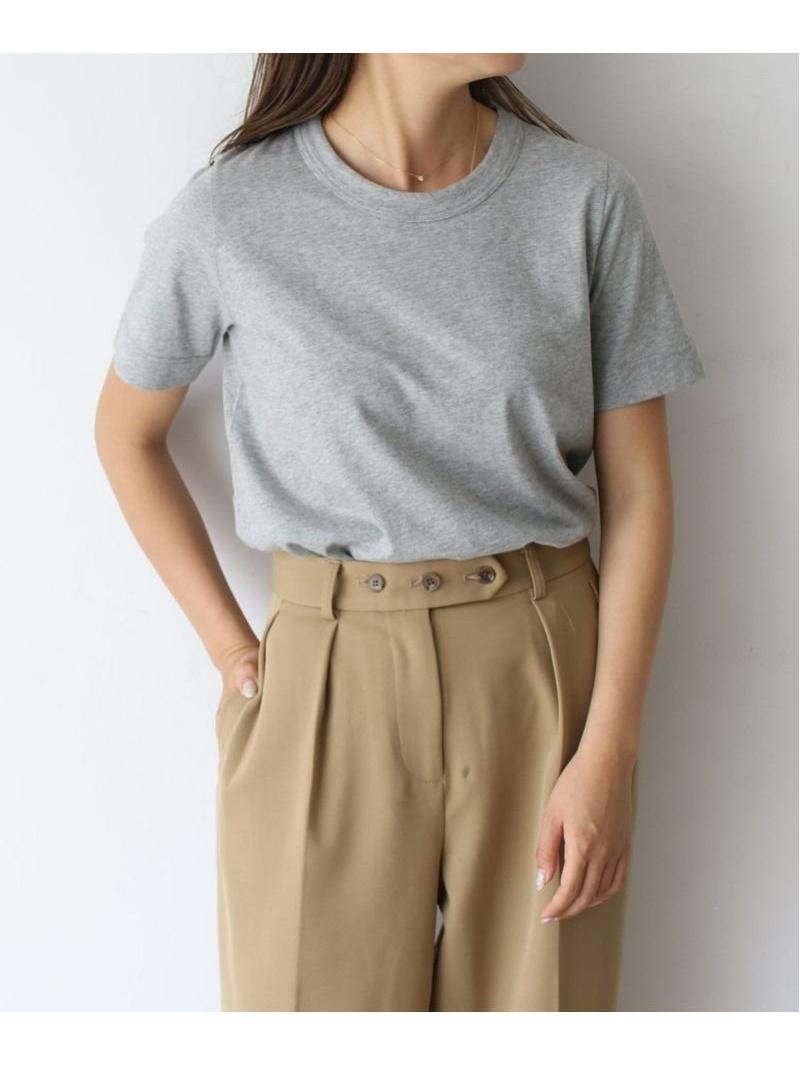 harmonie/harmonie -OrganicCotton- (アルモニ オーガニックコットン) 無地切替Tシャツ（har