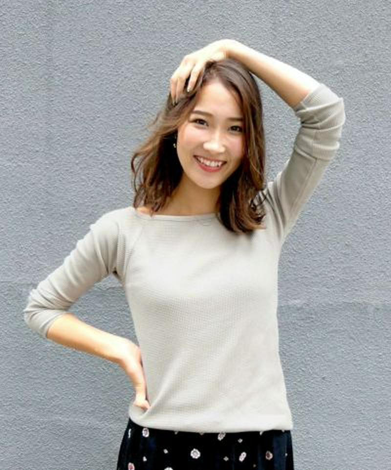 RED CHOP WORKS(レッドチョップワークス）ワッフルサーマルボート8分Tシャツ