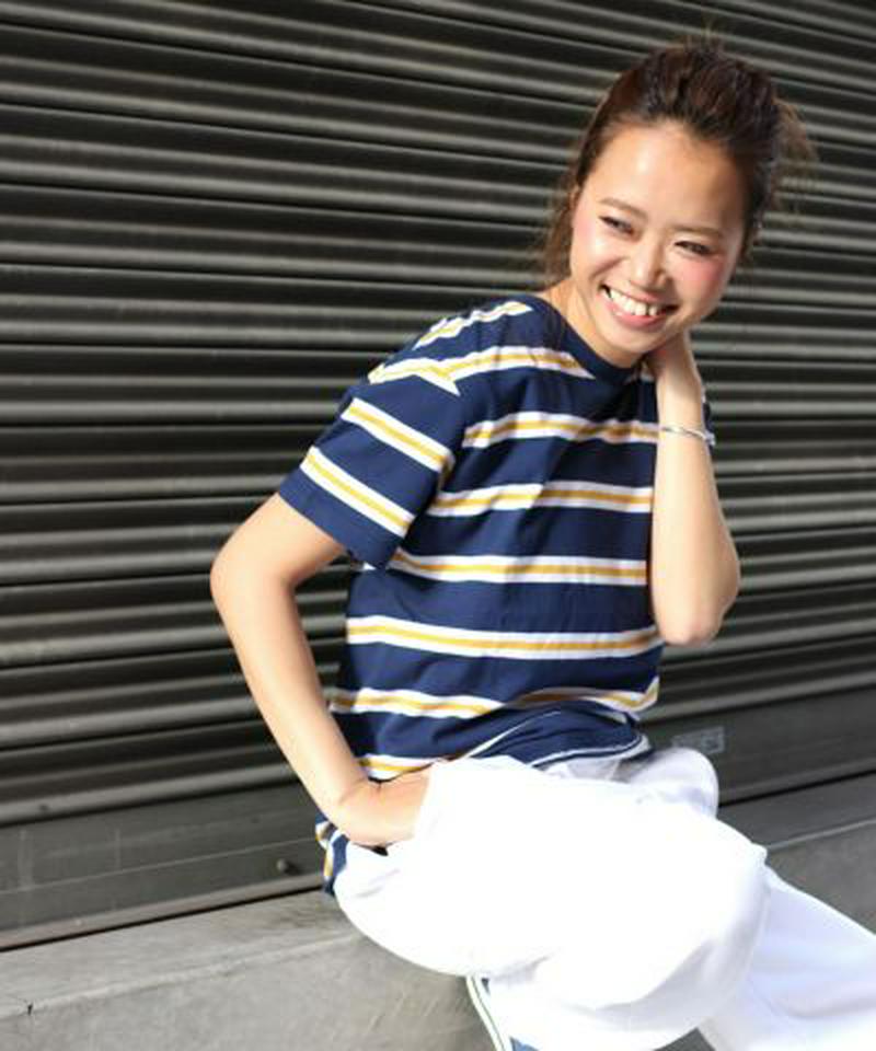 ROLLA'S(ローラス)''Friday Stripe Tee''／マルチボーダーTシャツ／15383