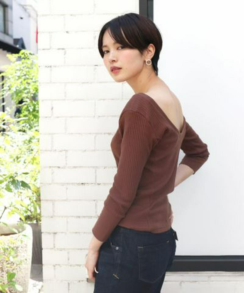 RED CHOP WORKS(レッドチョップワークス)ランダムテレコ7分Tシャツ