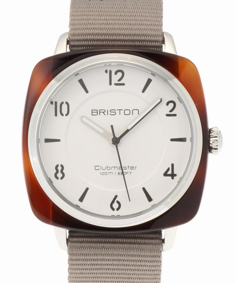BRISTON CLUBMASTER Chic HMS SS TaupeGrey（HIROB）