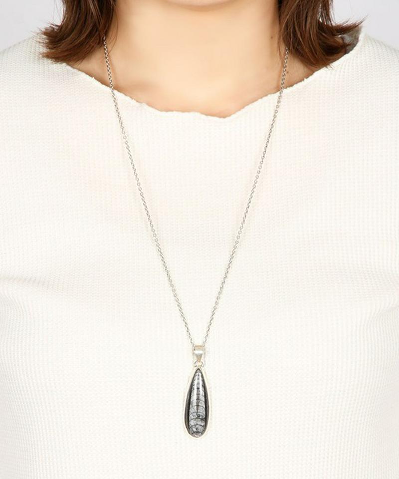 【フランス買付】　オルソセラス×シルバー925ネックレス