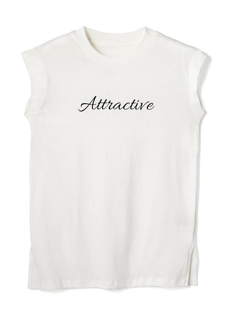 ノースリロゴTシャツ