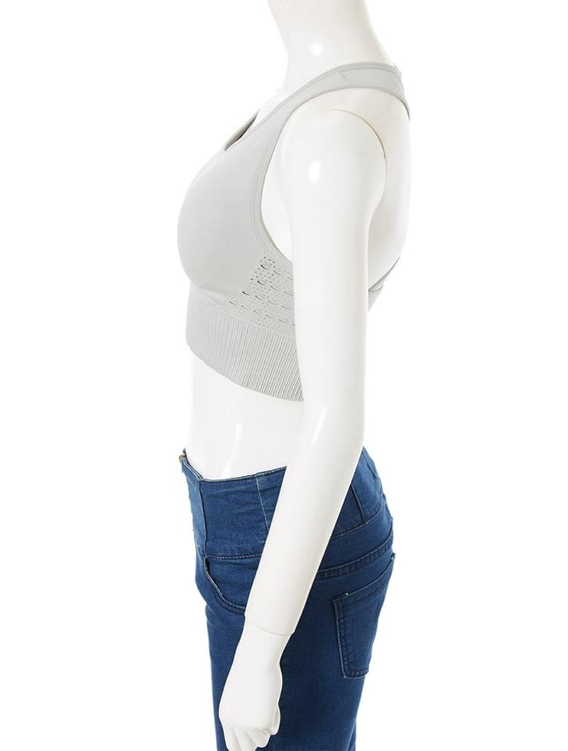 サイドデザインブラトップスポーツウェア