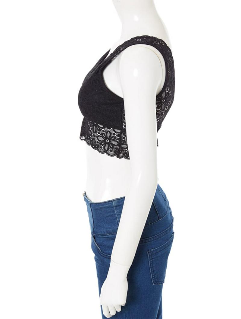 レースアップブラレット