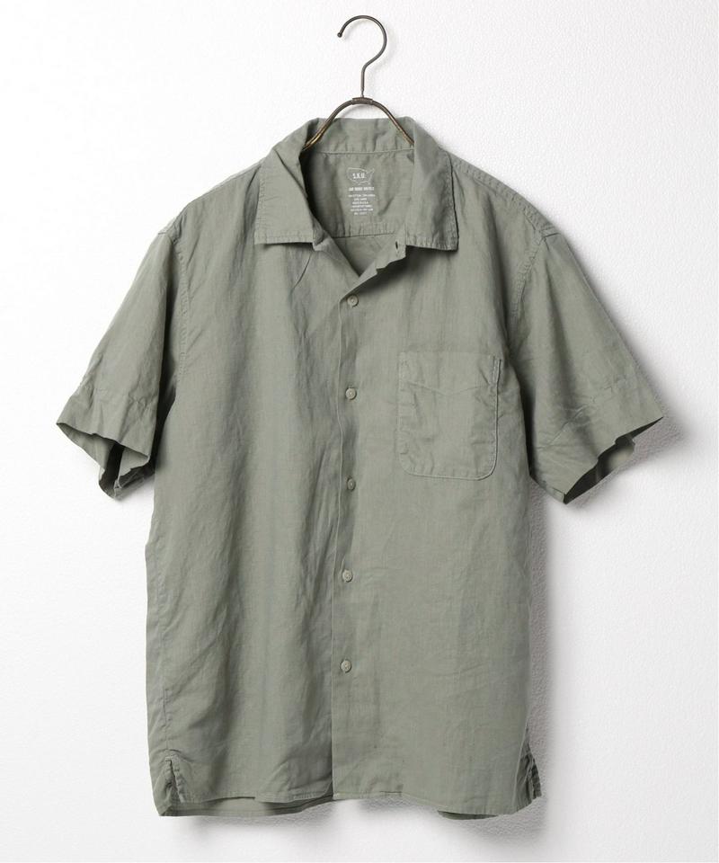 SKU S/S COTTON LINEN VACATION SHIRT