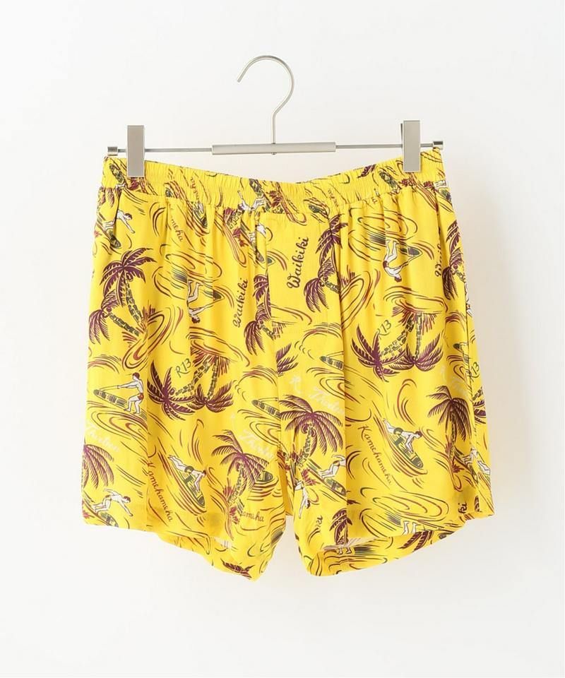 【R13/アールサーティーン】Boxer Short:ショートパンツ