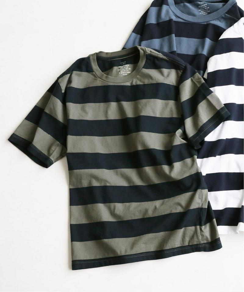 【カタログ掲載】SKU S/S RUGBY STRIPE CREW TEE