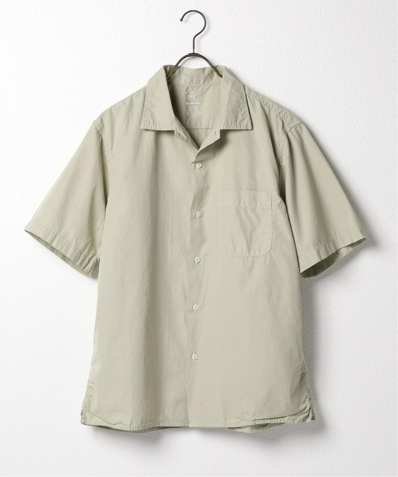 SKU S/S POPLIN SIMPLE CAMP SHIRT