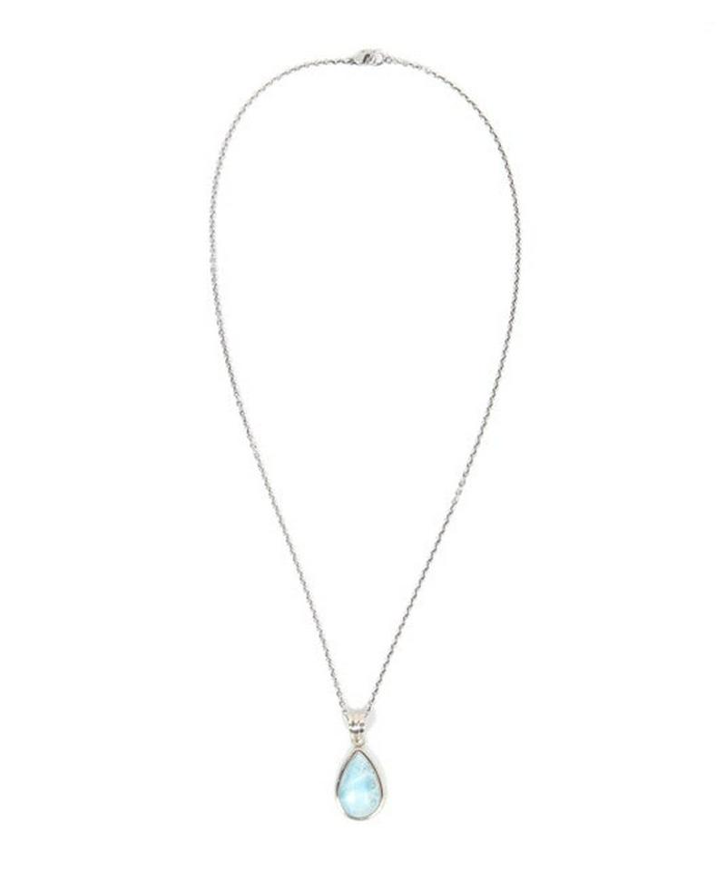【フランス買付】ラリマー×シルバー925ネックレス