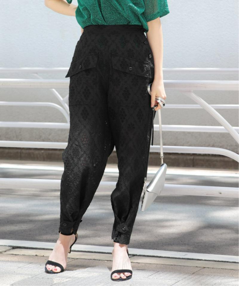 《WEB限定》花楓×JS+eコットンレースカーゴパンツ