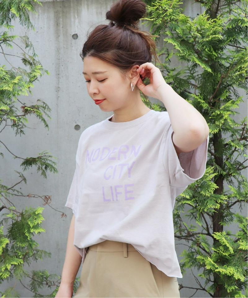 【THE DAY ON THE BEACH/ザ・デイ・オンザビーチ】6.5OZ CUTOFF TEE:Tシャツ