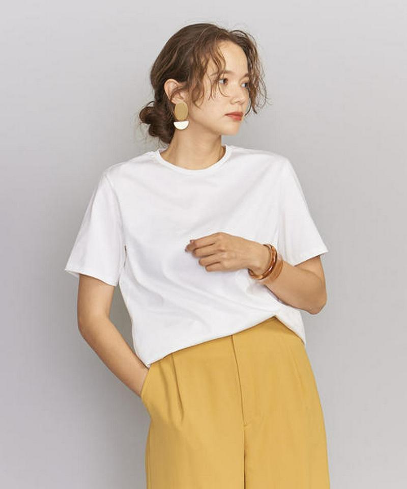 BY 50/2 コットンクルーネックTシャツ