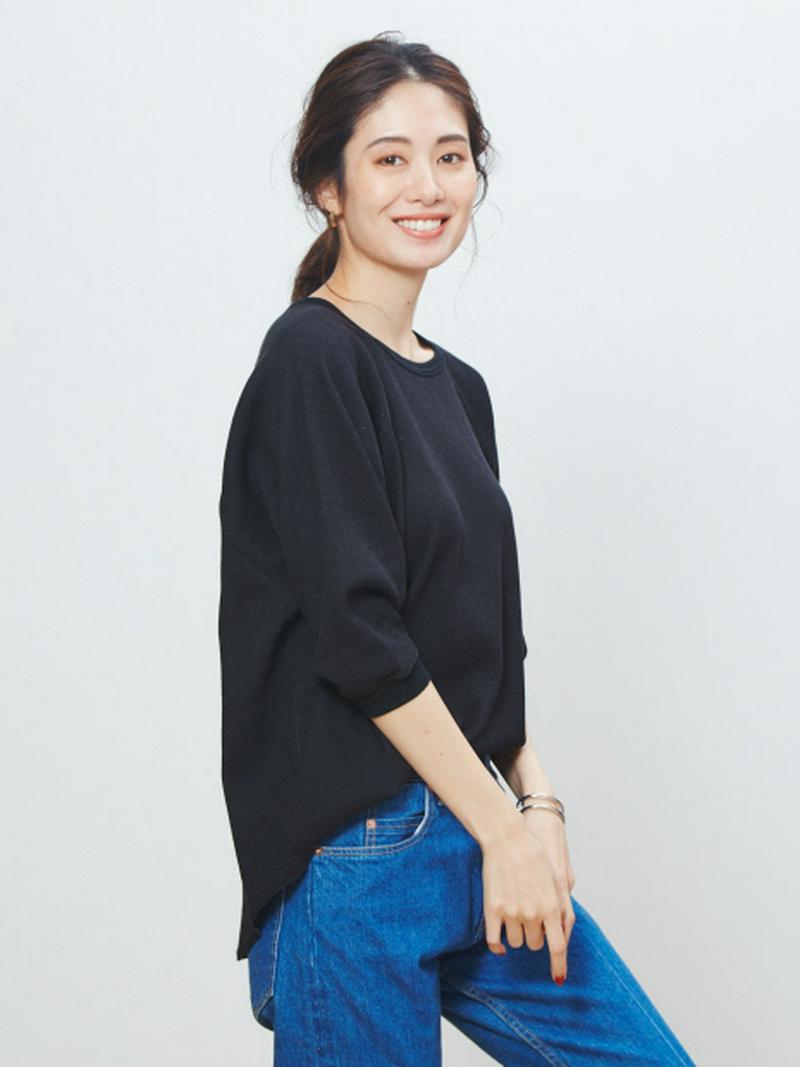 【WEB限定】コットンワッフルプルオーバー