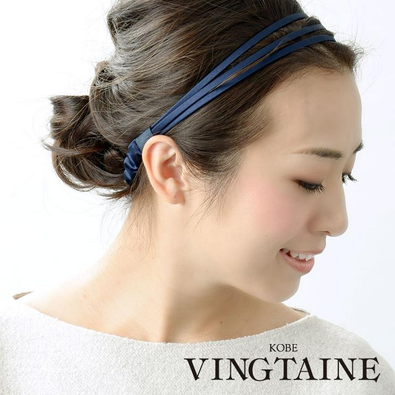 シンプル3連カチューム ヘアバンド ヘッドバンド ヘアアクセ ヘアアクセサリーHB-54 レディース 大人っぽい かわいい おしゃれ プレゼント