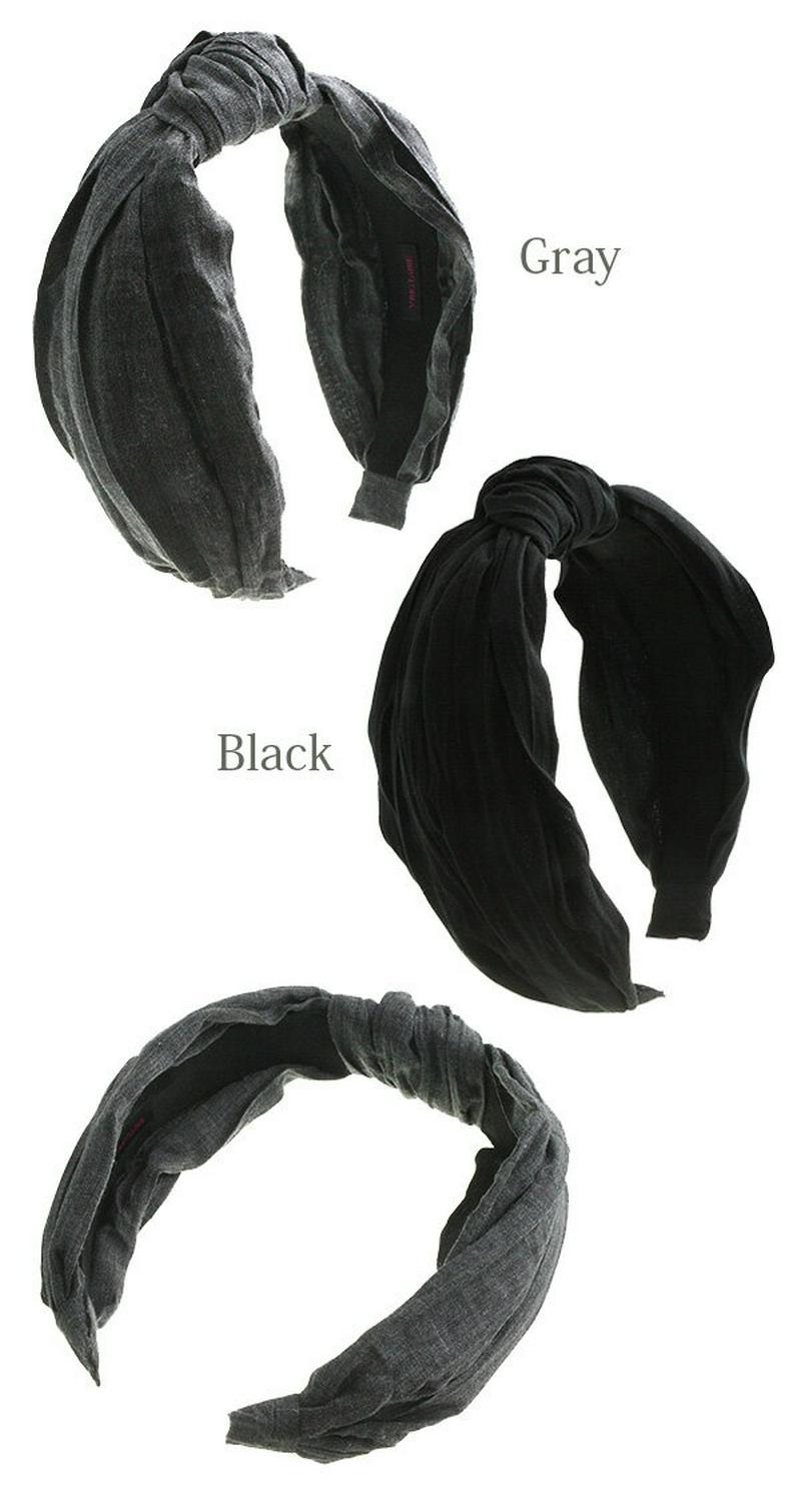 シンプルワイドターバン風カチューシャ 幅広 デイリー 結び ヘアアクセ ヘアアクセサリー HK-182 レディース 大人っぽい かわいい おしゃれ プレゼント