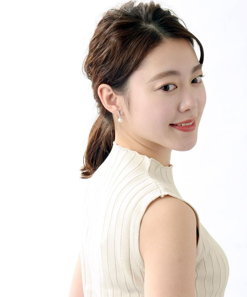 Rakuten Fashion THE SALE★キュービックジルコニア×淡水パールピアス ゴールド シルバー シンプル 大人 小ぶり デイリー 結婚式 二次会 チタンポスト アクセサリー P1752 レディース 大人っぽい かわいい