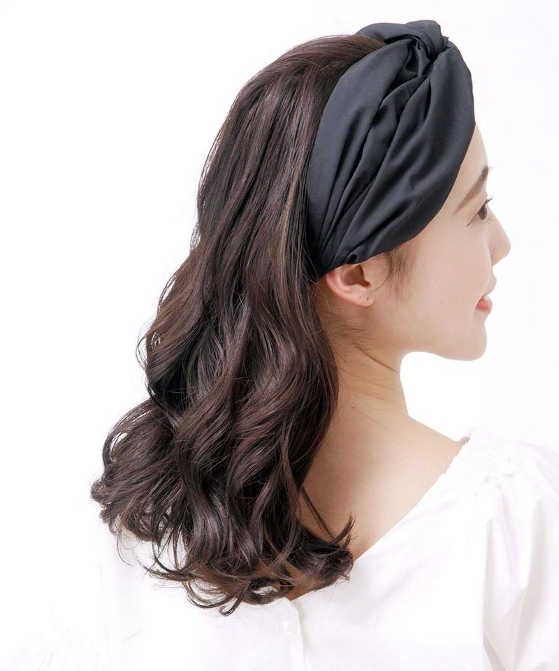 ★＼50%OFF／SALE★ワイドクロスターバンヘアバンド ヘッドバンド 幅広 シンプル ヘアアクセ ヘアアクセサリー HB-7