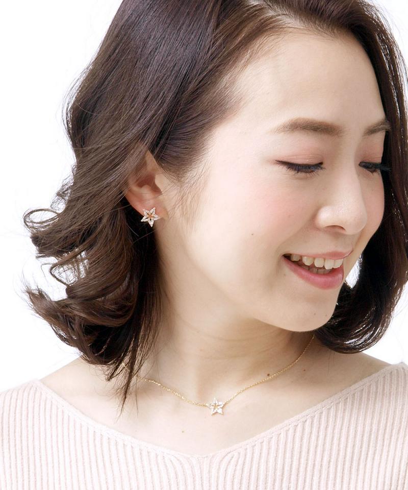 ●新春よりどり3点30％OFF！福袋クーポン対象●◆SALE◆ミニスタービジューピアス キュービックジルコニア シンプル 小ぶり 星 煌き Silver925 P1596 レディース 大人っぽい かわいい おしゃれ プレゼント【mbgt】