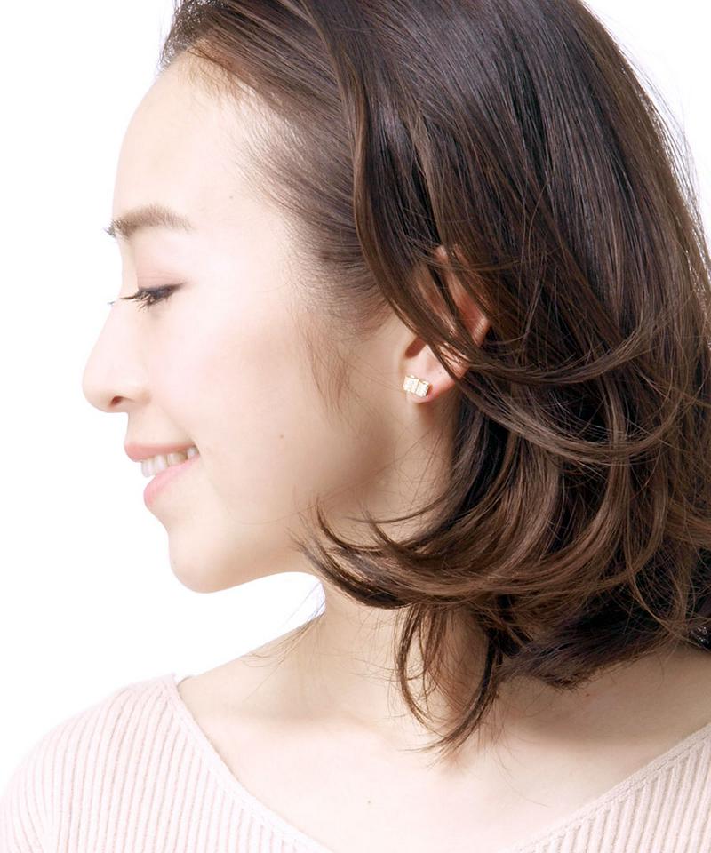 Rakuten Fashion THE SALE★パヴェミニリボンピアス キュービックジルコニア P38-4 レディース 大人っぽい シンプル かわいい おしゃれ プレゼント