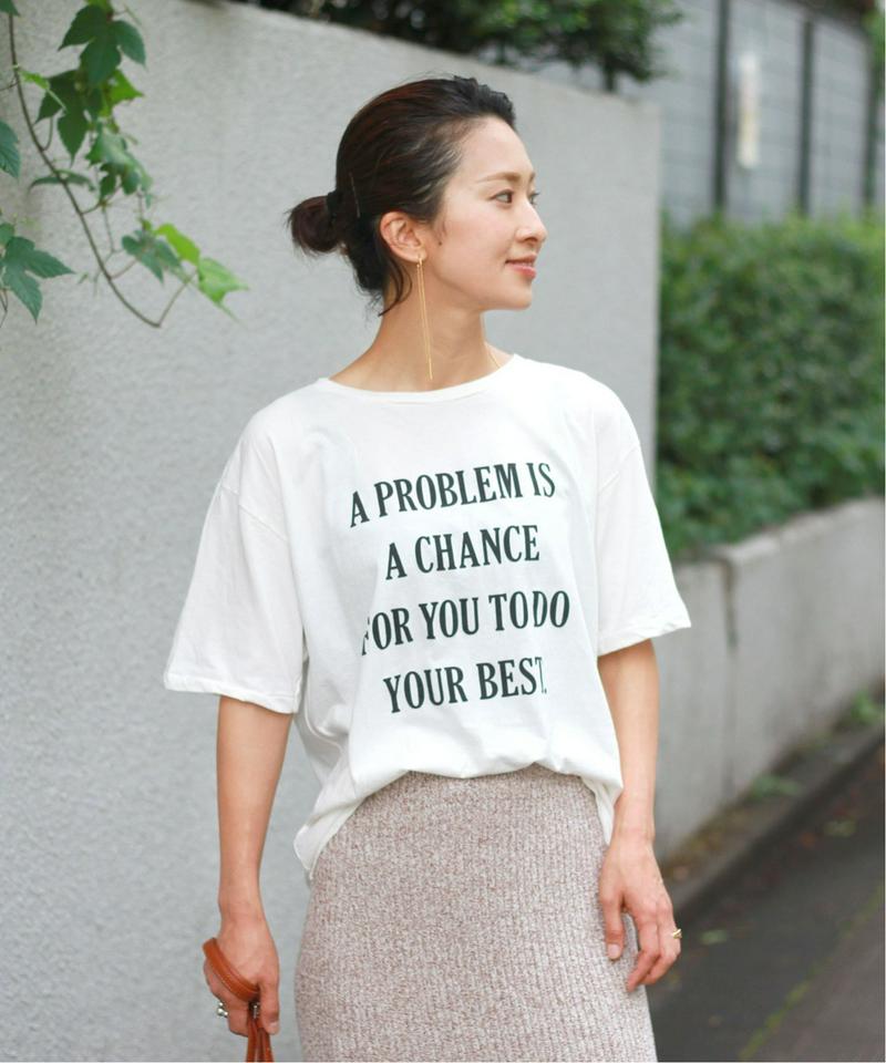 【＋81 BRANCA/プラスハチイチブランカ】TO DO YOUR BEST フォトTシャツ