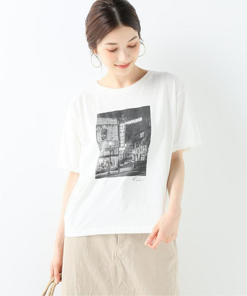 【＋81 BRANCA/プラスハチイチブランカ】SENSITIVITY フォトTシャツ