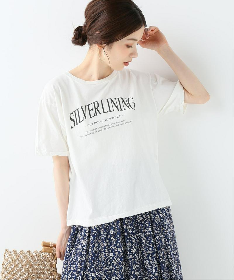 【＋81 BRANCA/プラスハチイチブランカ】SILVER LINING フォトTシャツ