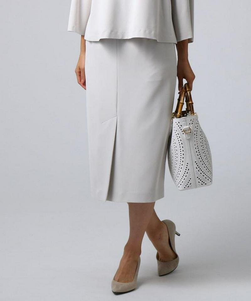 ダブルツイストストレッチスカート