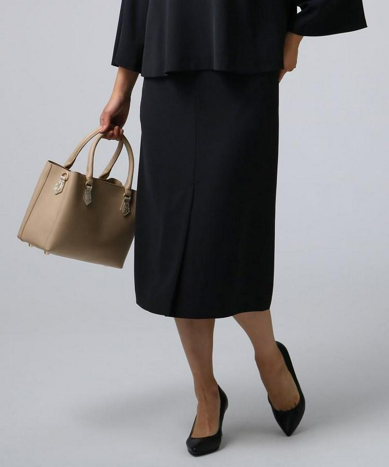 ダブルツイストストレッチスカート