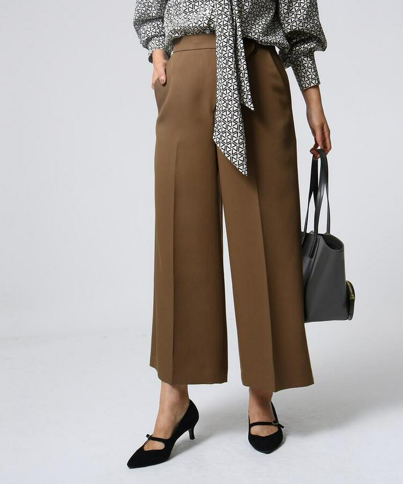 ◆サイドボタンワイドパンツ