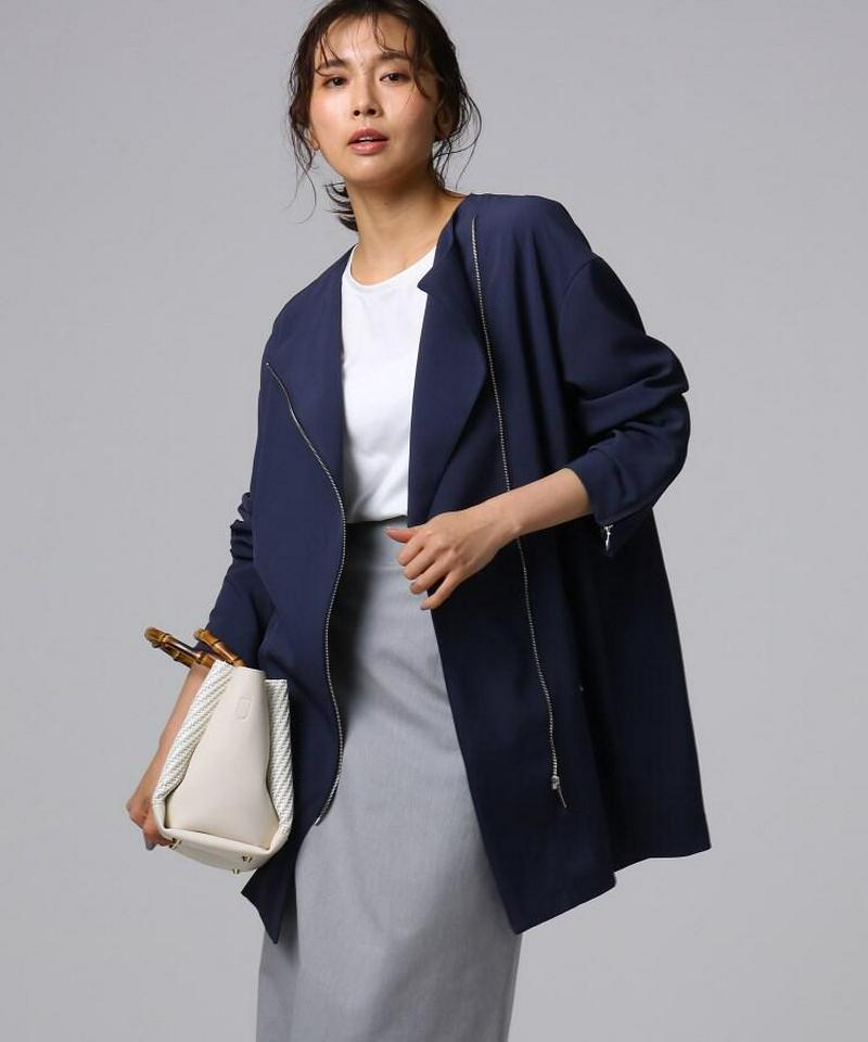 プレアリーツイルノーカラーコート